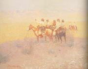 Frederic Remington Evening in the Desert (mk43) Spain oil painting artist